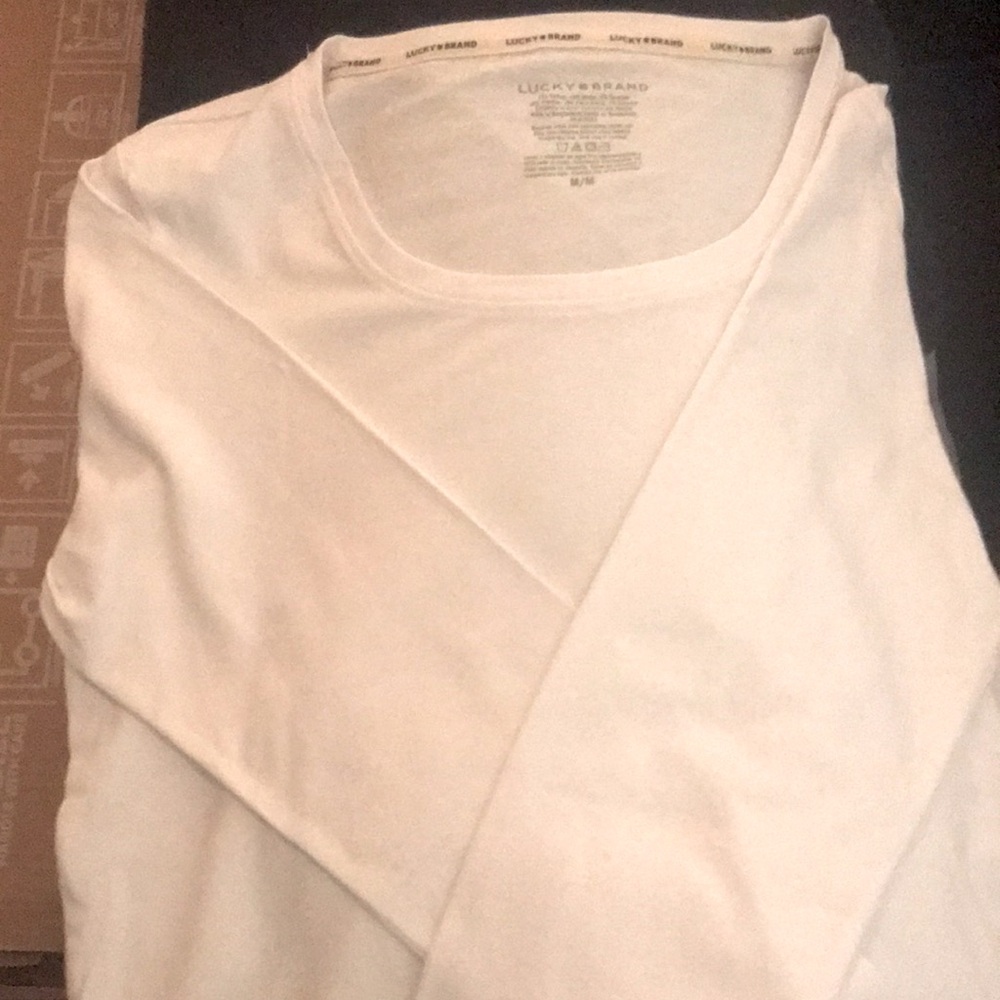 Lucky Brand White and black T-Shirts